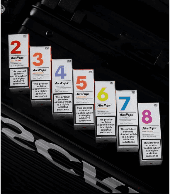 AIRSCREAM AIRSPOPS 313 數字電子煙小煙油官網:圖片 6