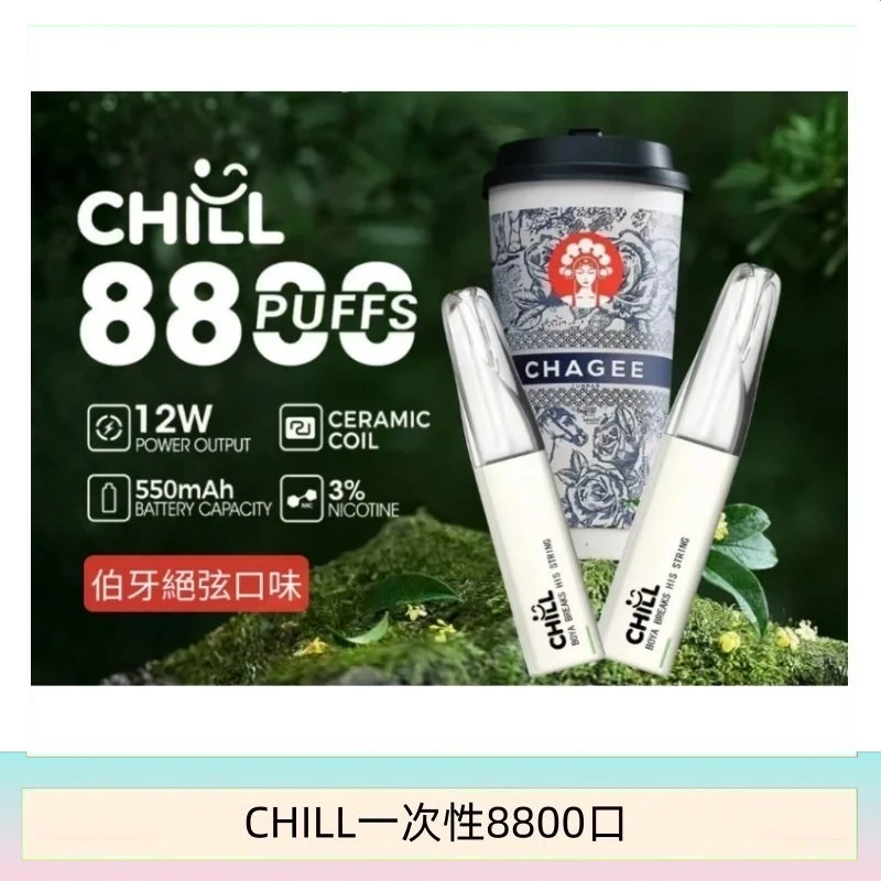 10種口味|鴨嘴獸CHILL 8800口一次性電子菸 8ml大容量煙油