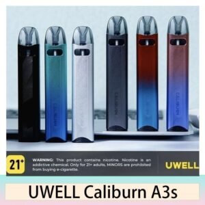 UWELL Caliburn A3S咖哩棒A3S POD電子煙主機官網評價說明書