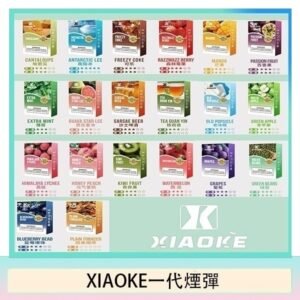 20種口味|XIAOKE梟客煙彈 一代電子菸彈 3顆入 適配一代主機